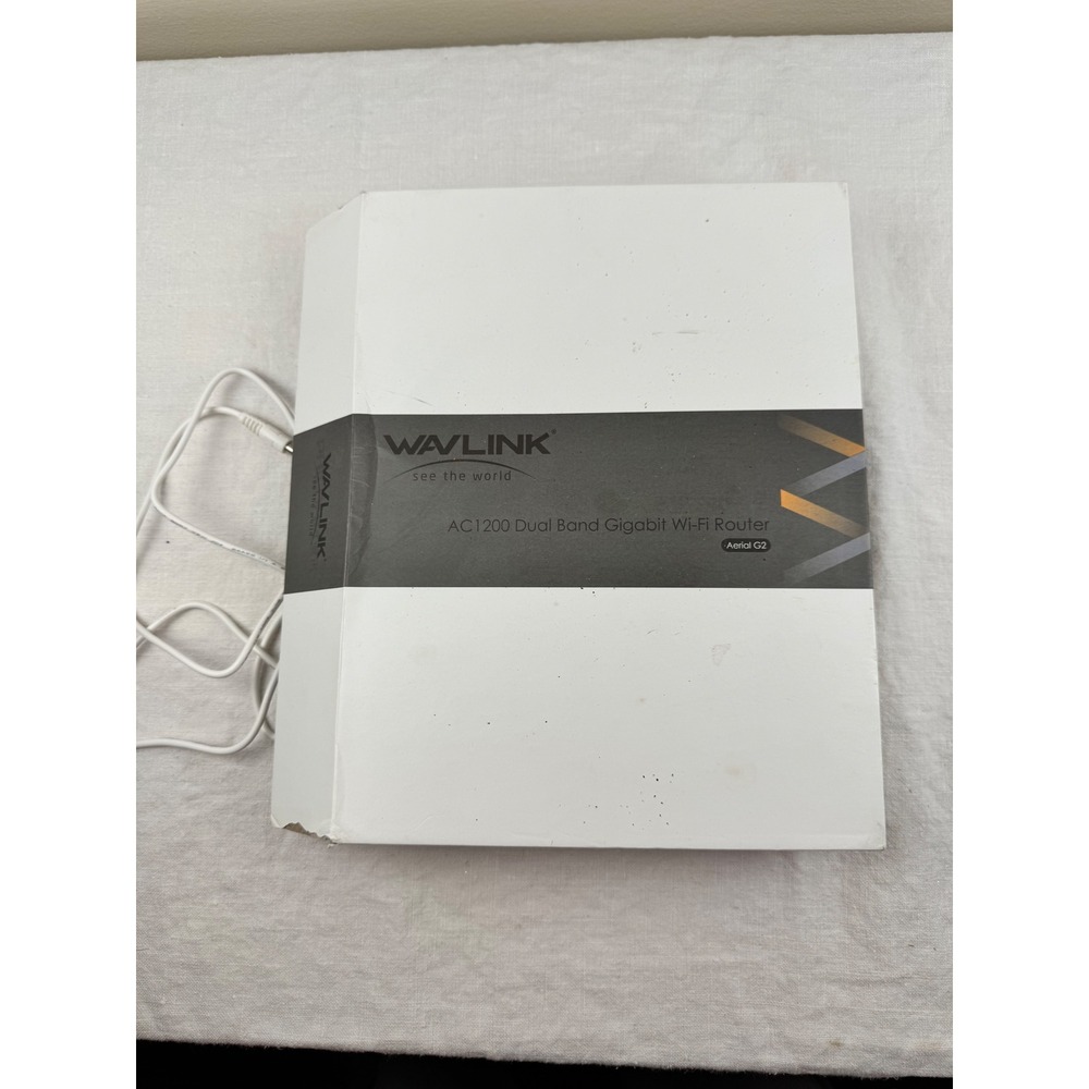 Wavlink Aerial G2 AC1200 Dual Band Gigabit Wi-Fi Router White 4 Antennas